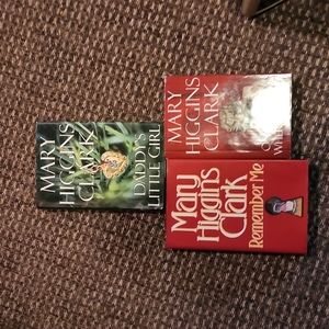 Mary Higgins Clark books.